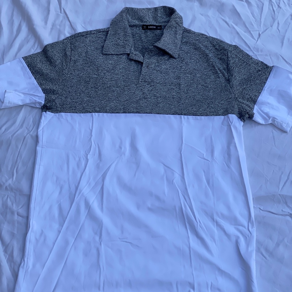 Collard Button Up Dress Shirt